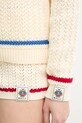 Bally kardigan bawełniany WKN09B beżowy