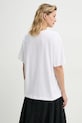 Одежда Хлопковая футболка MUNTHE FELITA 251110125160 белый
