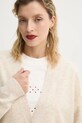 MUNTHE cardigan din lana FAFALI bej 251160425174
