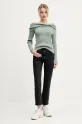 Abercrombie & Fitch sweter KI150.5174.340 zielony SS25