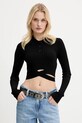 Miss Sixty pulover fixat negru 6S2RJ03800