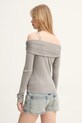 Îmbrăcăminte Miss Sixty pulover din amestec de mătase 6S1RJ50800 gri