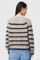Одежда Шерстяной свитер AllSaints RIGA W013KC бежевый