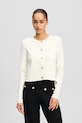 Karl Lagerfeld cardigan grosime medie alb A2W18028