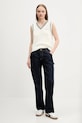 Guess Jeans vestă din bumbac W5GR02.Z3HM1 bej SS25