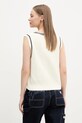 Îmbrăcăminte Guess Jeans vestă din bumbac W5GR02.Z3HM1 bej