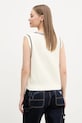 Ρούχα Βαμβακερό γιλέκο Guess Jeans W5GR02.Z3HM1 μπεζ