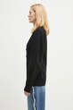 Axel Arigato wool blend cardigan Beau Cardigan A2878001 black SS25