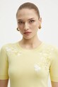 Ermanno Scervino pulóver sárga 56TM031EZ0