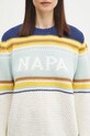 Napapijri sweter bawełniany D-Aulla multicolor NP0A4IL688S1
