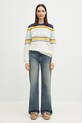 Napapijri sweter bawełniany D-Aulla NP0A4IL688S1 multicolor