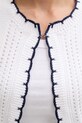 United Colors of Benetton cardigan din bumbac 1594E501Z alb