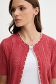 Хлопковый кардиган United Colors of Benetton розовый 1594E501Z