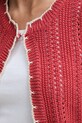 Хлопковый кардиган United Colors of Benetton 1594E501Z розовый