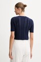 Îmbrăcăminte United Colors of Benetton cardigan din bumbac 1594E501Z bleumarin