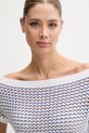 United Colors of Benetton sweter bawełniany biały 1394E10DW