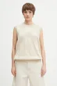 Carhartt WIP cotton gilet Checker Vest Sweater cotton beige I034544.2LPXX