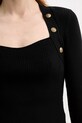 The Kooples pulover negru FPUL30090K
