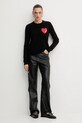 FROM FUTURE sweter kaszmirowy WPR01195 czarny AW25