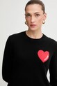 FROM FUTURE sweter kaszmirowy czarny WPR01195