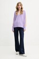 FROM FUTURE pulover de casmir WPV00497 violet SS25
