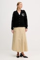 Kenzo cardigan din lână x Verdy FF52CA4773CX.99J negru SS25