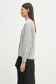 Kenzo cardigan din lana Pop FF52CA4833LB.93 gri SS25