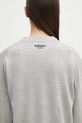 Kenzo kardigan wełniany Pop szary FF52CA4833LB.93