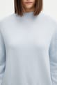 Anine Bing Lee Crew Sweater sweter kaszmirowy damski niebieski A.09.10662