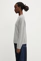 Anine Bing maglione in cachemirie Lee Crew Sweater A.09.10662 grigio SS25