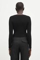 Одяг Джемпер Marine Serre Moon Jewelry Knit Open WTK068A.CKNI0514 чорний