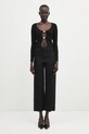 Джемпер Marine Serre Moon Jewelry Knit Open WTK068A.CKNI0514 чорний