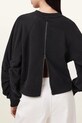 Îmbrăcăminte AllSaints hanorac de bumbac METALLO DANA W040JC negru