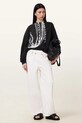 AllSaints hanorac de bumbac METALLO DANA W040JC