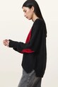 AllSaints pulover de lana LUVHEART W078KC negru