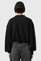 AllSaints hanorac de bumbac BIGGY ASTER negru W094JC