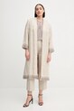 Sisley sweter 15PLM401A szary SS25