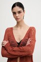 Sisley cardigan portocaliu 106CM602K
