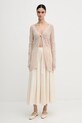 Sisley kardigan 106CM602K beżowy SS25