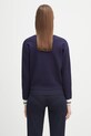Clothing Sporty & Rich cardigan Royal Club Zipped CA006620219BL106 navy