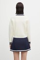 Odzież Sporty & Rich kardigan Crown Tennis Zipped CA006621202WH06 biały