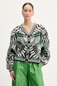 Farm Rio cardigan cu modele verde 338282