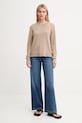 MUNTHE pulover de lână SWELINA 247161924774 bej SS25