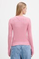 Odzież Tommy Jeans sweter bawełniany DW0DW22165 różowy