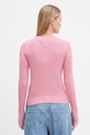 Odzież Tommy Jeans sweter bawełniany DW0DW22165 różowy