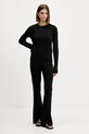 Tommy Jeans sweter bawełniany DW0DW22165 czarny AW25