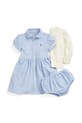 Дівчинка Дитячий бавовняний кардиган Polo Ralph Lauren 310543047008 бежевий