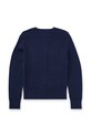 Polo Ralph Lauren kardigan bawełniany dziecięcy 313543047011 granatowy SS25