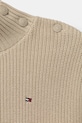Дівчинка Дитячий светр Tommy Hilfiger KG0KG08279.PPYA бежевий