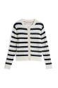 Tommy Hilfiger cardigan copii KG0KG08282.98.122.PPYA alb SS25